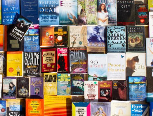 Books - dangers of cults, yoga, and the occult.