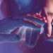 Reiki hands.