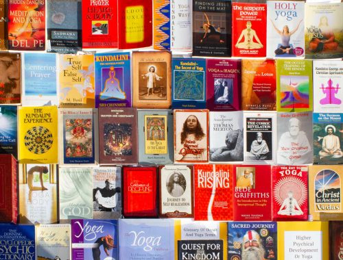 Dangers of Yoga and Christian Yoga book covers.